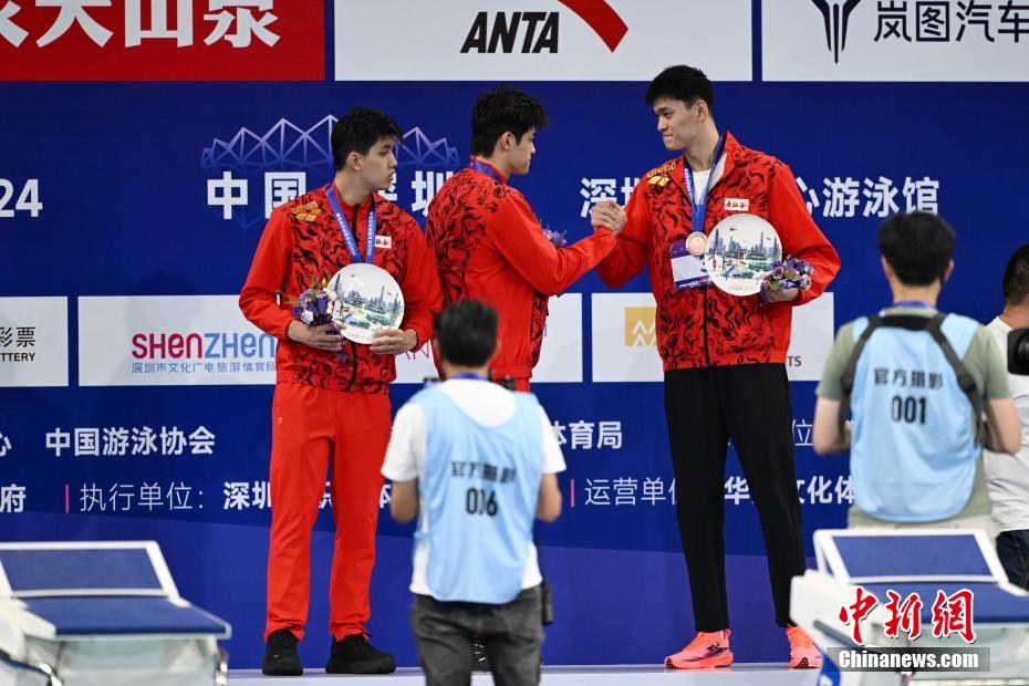 潘展乐凭借主项断层优势在北京全国游泳冠军赛