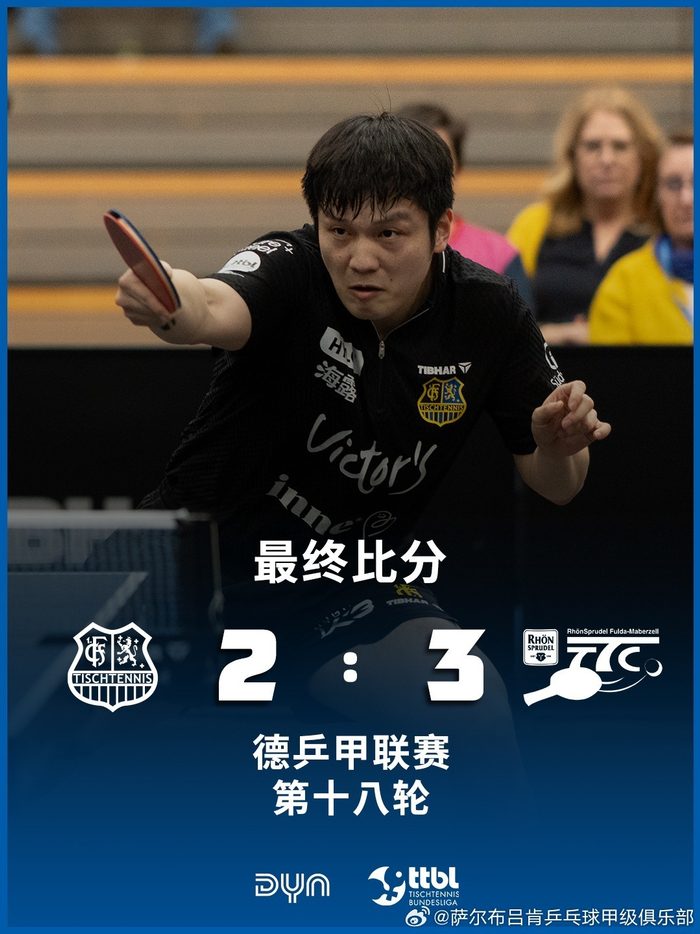 樊振东下半程保持不败 队内双打短板成关键制约