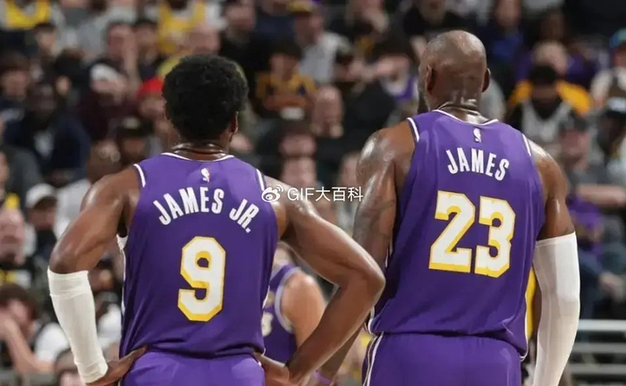 詹姆斯父子连线创历史 湖人终结三连败掀父子篮